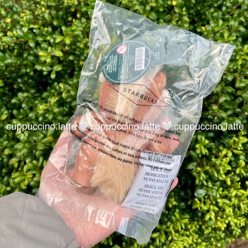 RARE SEALED Starbucks 2026 Lunar Year of the Horse Bearista Bear Plush Keychain - Picture 2 of 3